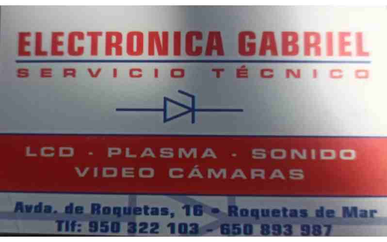 logo electrónica Gabriel