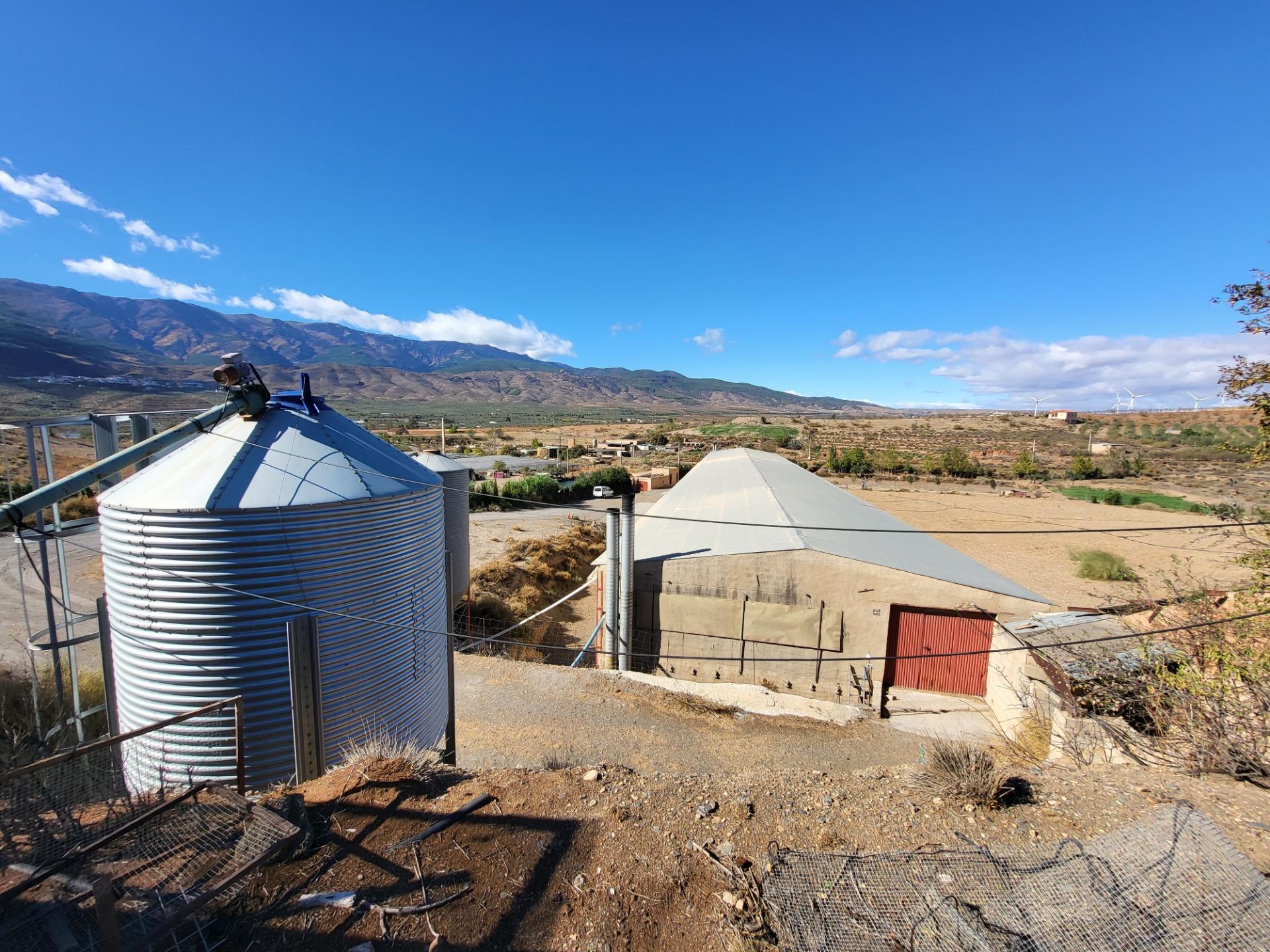 SE VENDE NAVE DE 2 PLANTAS CON  GRANJA DE POLLOS EN ABLA