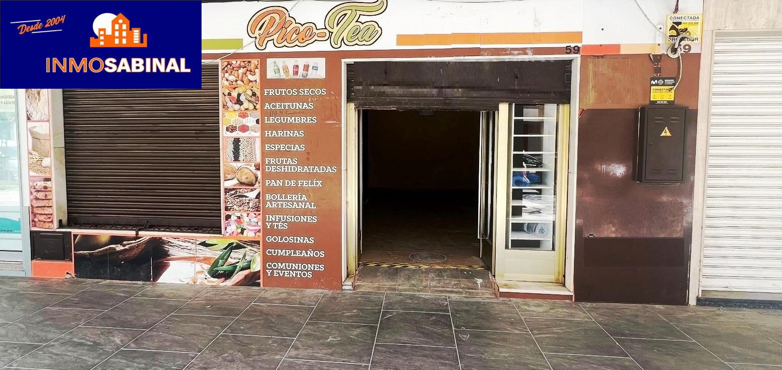 LOCAL COMERCIAL EN UNA DE LAS ZONAS COMERCIALES MAS CONSOLIDADAS DE LA CAPITAL ALMERIENSE