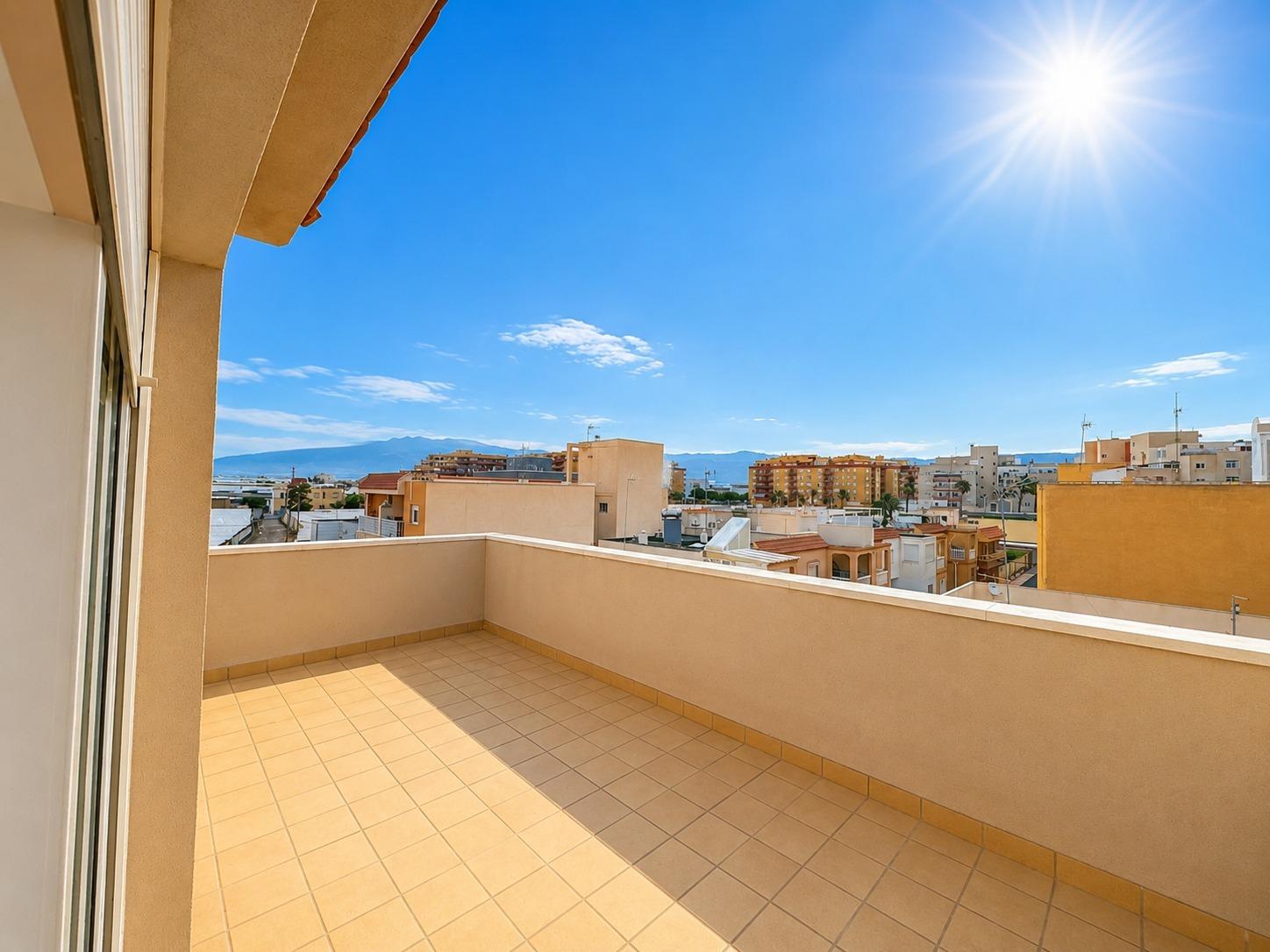 Ático con terraza de ensueño