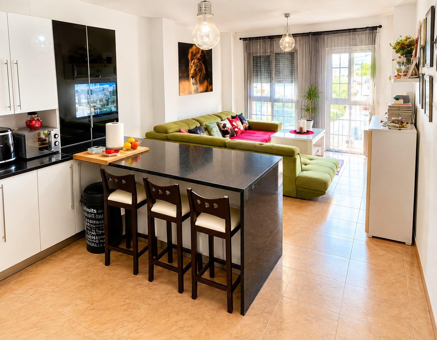 ️ AMPLIO PISO DE 2 DORMITORIOS TOTALMENTE AMUEBLADO A POCOS MINUTOS DE LA PLAYA EN ROQUETAS DE MAR en Roquetas de Mar foto 5 ️ AMPLIO PISO DE 2 DORMITORIOS TOTALMENTE AMUEBLADO A POCOS MINUTOS DE LA PLAYA EN ROQUETAS DE MAR