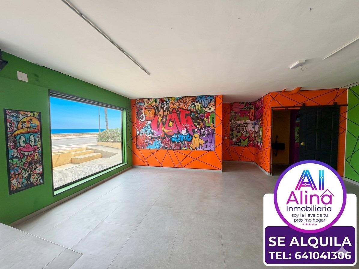 LOCAL COMERCIAL EN ALQUILER EN PASEO MARÍTIMO — AGUADULCE