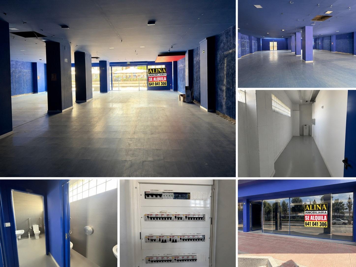 GRAN LOCAL COMERCIAL EN ALQUILER EN AGUADULCE — AVENIDA CARLOS III