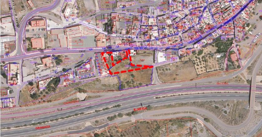 Suelo urbano edificable con terreno agrícola anexo en Gérgal en Gergal foto 2 Suelo urbano edificable con terreno agrícola anexo en Gérgal