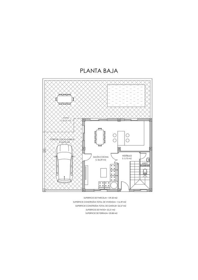Casa-Chalet de 116 m² en Vícar en Venta por 250000€