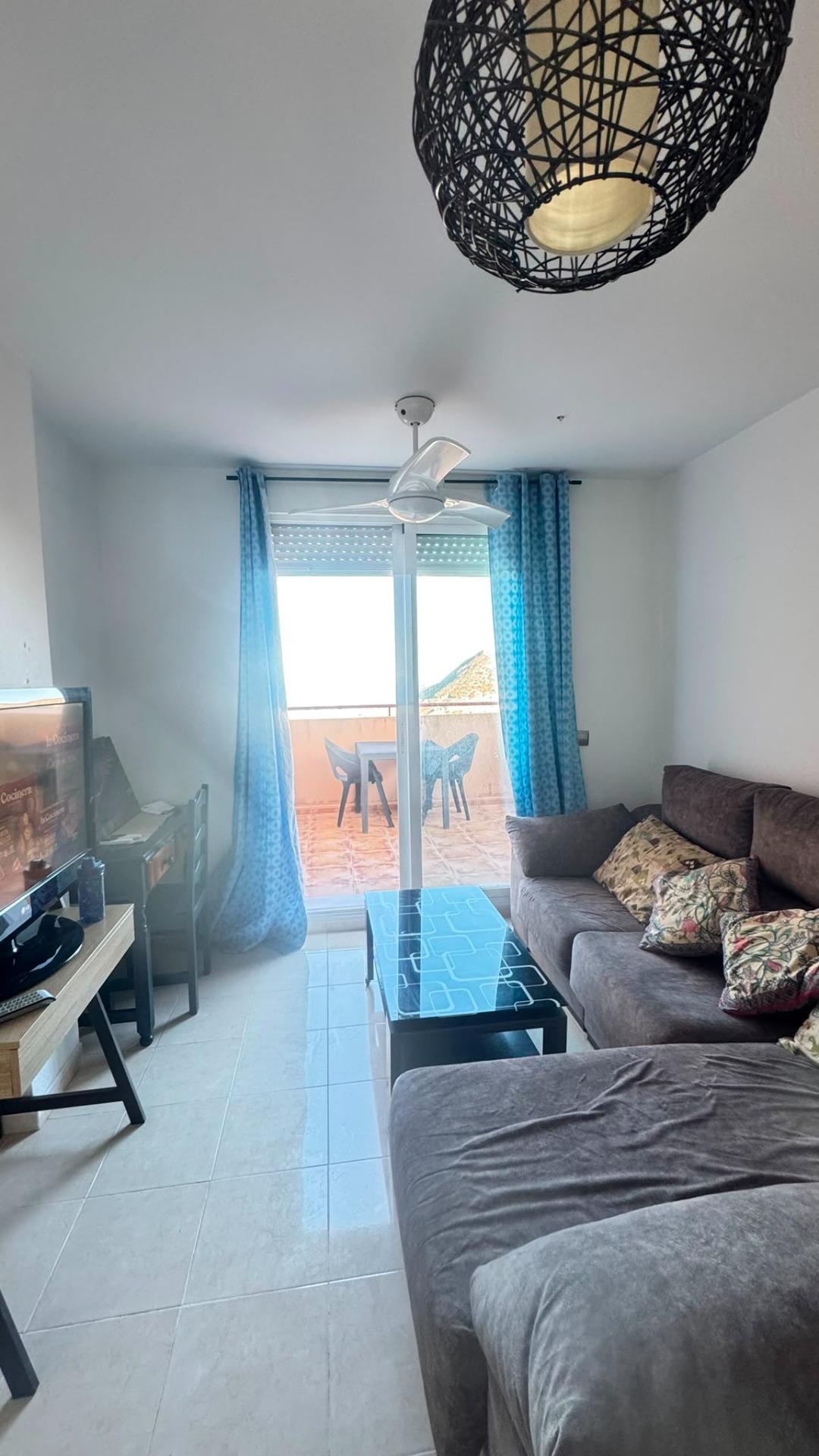 Estudio con terraza vistas al mar en La Envía Golf