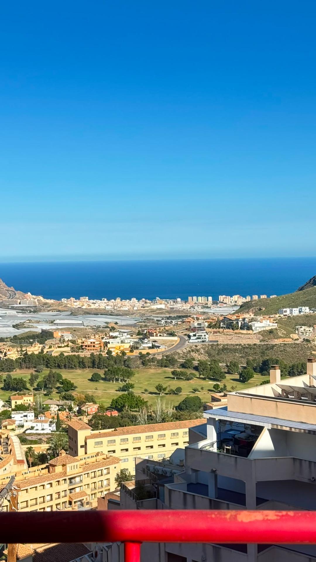 Estudio con terraza vistas al mar en La Envía Golf