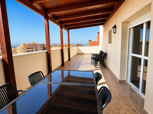 Ático con vistas al mar